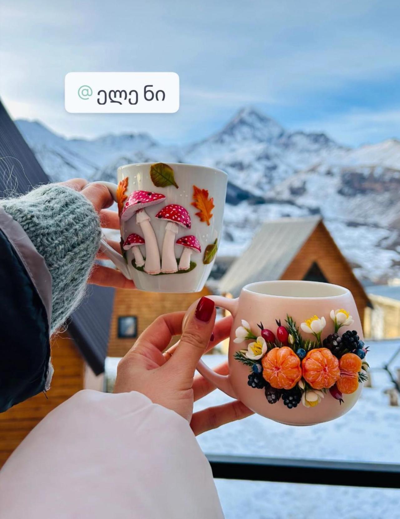 Guesthouse Elli & Cottages Kazbegi Exteriör bild